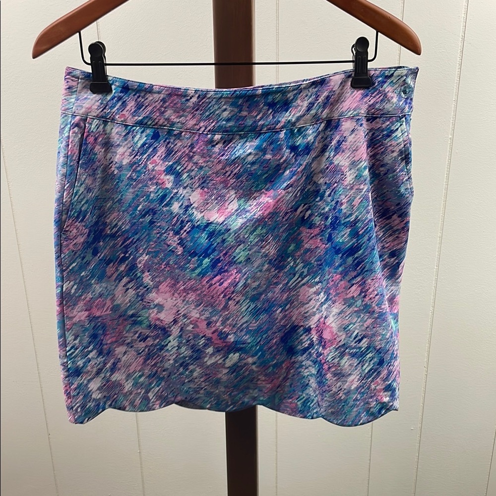 EPNY NWT Monet Spray Floral Print Golf Skort